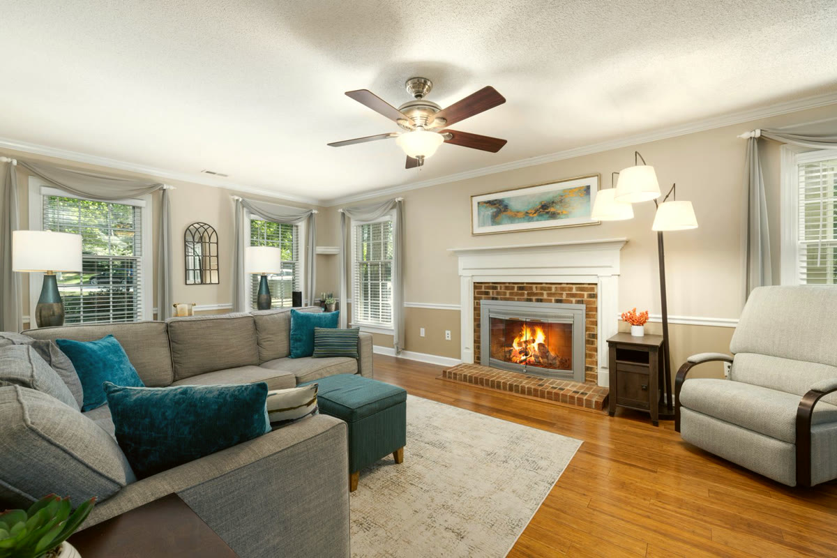 A warm, bright home interior showing the kind of clean Honest Maids delivers in Reseda